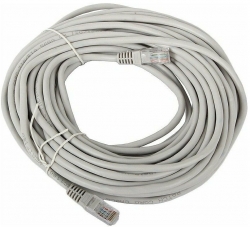 Патч-корд 5-970 15.0 1G UTP 4 пары cat5E CCA molded 15м серый RJ-45 (m)-RJ-45 (m)