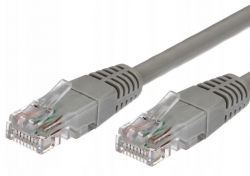 Патч-корд 5-970 15.0 1G UTP 4 пары cat5E CCA molded 15м серый RJ-45 (m)-RJ-45 (m)