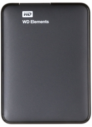 Жесткий диск WD USB 3.0 2Tb WDBU6Y0020BBK-WESN Elements Portable 2.5 черный
