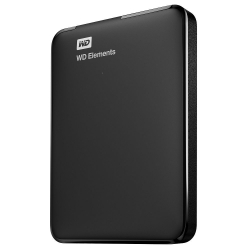 Жесткий диск WD USB 3.0 1Tb WDBUZG0010BBK-WESN Elements Portable 2.5 черный