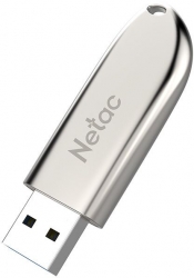 Флеш Диск Netac 64Gb U352 NT03U352N-064G-20PN USB2.0 серебристый