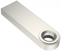 Флеш Диск Netac 16Gb U278 NT03U278N-016G-20PN USB2.0 серебристый