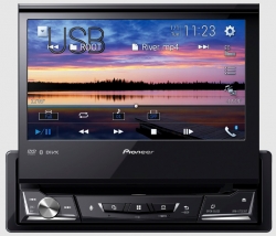 Автомагнитола CD DVD Pioneer AVH-A7250BT 1DIN 4x50Вт