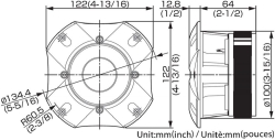 Колонки автомобильные Kenwood KFC-PST20 200Вт 105дБ 4Ом (ком.:1кол.) твитер