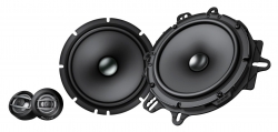 Колонки автомобильные Pioneer TS-A1600C (без решетки) 350Вт 85дБ 4Ом 16.5см (6 1/2дюйм) (ком.:4кол.) компонентные двухполосные