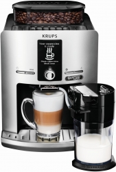 Кофемашина Krups Espresseria EA82FE10 1450Вт серебристый