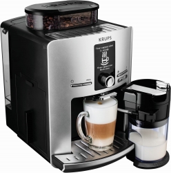 Кофемашина Krups Espresseria EA82FE10 1450Вт серебристый