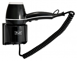 Фен Puff 1601 черный