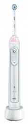 Зубная щетка электрическая Oral-B D700.513.5 Sensi Ultrathin белый/розовый