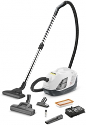 Пылесос Karcher DS 6 Premium Plus 650Вт белый/черный