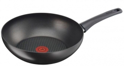 Сковорода ВОК (WOK) Tefal Everest C6361902 круглая 28см ручка несъемная (без крышки) черный (2100102653)