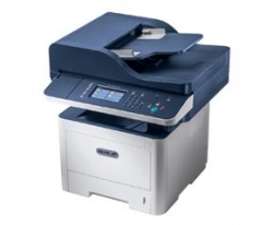 МФУ лазерный Xerox WC3345DNI (3345V_DNI) белый/синий