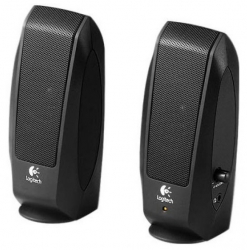 Колонки Logitech S120 2.0 черный 2.3Вт