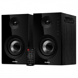 Колонки Sven SPS-721 2.0 черный беспроводные BT