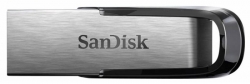 Флеш Диск Sandisk 16Gb Cruzer Ultra Flair SDCZ73-016G-G46 серебристый/черный