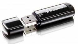 Флеш Диск Transcend 8Gb Jetflash 350 TS8GJF350 черный