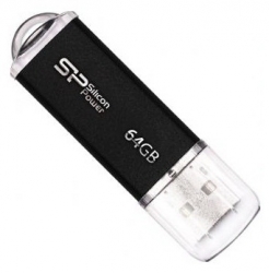 Флеш Диск Silicon Power 64Gb Ultima II-I Series SP064GBUF2M01V1K черный