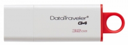Флеш Диск Kingston 32Gb DT G4 DTIG4/32GB USB3.0 белый