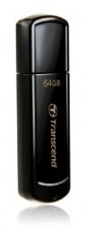 Флеш Диск Transcend 64Gb Jetflash 350 TS64GJF350 черный
