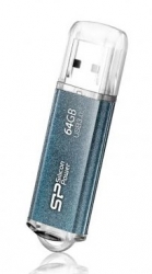 Флеш Диск Silicon Power 64Gb Marvel M01 SP064GBUF3M01V1B синий