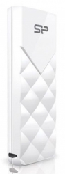 Флеш Диск Silicon Power 64Gb Ultima U03 SP064GBUF2U03V1W белый