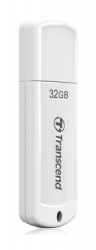 Флеш Диск Transcend 32Gb Jetflash 370 TS32GJF370 белый