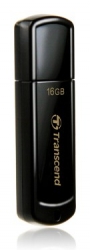 Флеш Диск Transcend 16Gb Jetflash 350 TS16GJF350 черный