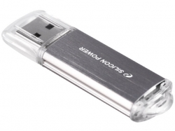 Флеш Диск Silicon Power 64Gb Ultima II-I Series SP064GBUF2M01V1S серебристый