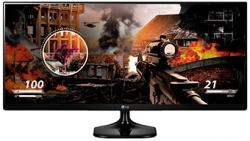 Монитор LG 25 25UM58-P черный IPS LED 21:9 HDMI матовая 250cd 2560x1080 FHD 4кг