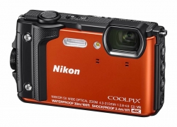 Фотоаппарат Nikon CoolPix W300 оранжевый 16Mpix Zoom5x 3 4K 473Mb SDXC/SD/SDHC CMOS 1x2.3 5minF HDMI/KPr/DPr/WPr/FPr/WiFi/EN-EL19