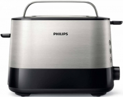 Тостер Philips HD2635/90 серебристый/черный