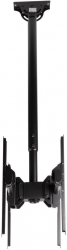 Кронштейн для телевизора Arm Media LCD-1750 черный 26-65 макс.90кг потолочный поворот и наклон