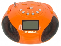 Аудиомагнитола Hyundai H-PAS120 оранжевый