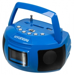 Аудиомагнитола Hyundai H-PAS160 синий