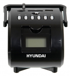 Аудиомагнитола Hyundai H-PAS180 черный