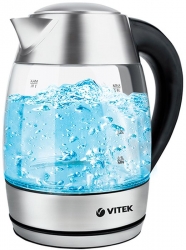 Чайник электрический Vitek VT-7047-01 серебристый
