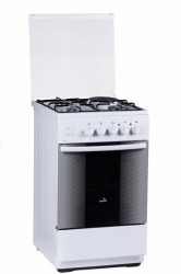 Плита Комбинированная Flama RK 23-121 W белый