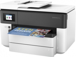 МФУ струйный HP Officejet Pro 7730 (Y0S19A) A3 Duplex Net WiFi USB RJ-45 белый/темно-синий