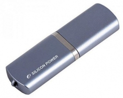 Флеш Диск Silicon Power 64Gb LuxMini 720 SP064GBUF2720V1D синий