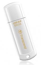 Флеш Диск Transcend 64Gb Jetflash 730 TS64GJF730 белый
