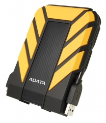 Жесткий диск A-Data USB 3.1 2Tb AHD710P-2TU31-CYL HD710P DashDrive Durable 2.5 черный/желтый