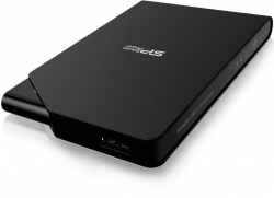 Жесткий диск Silicon Power USB 3.0 1Tb SP010TBPHDS03S3K S03 Stream 2.5 черный