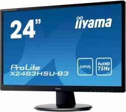 Монитор Iiyama ProLite X2483HSU-B3 черный
