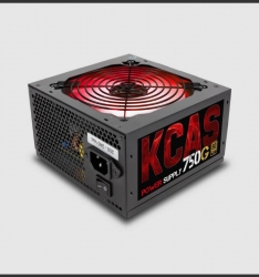 Блок питания Aerocool ATX 750W KCAS-750G 80+ gold (24+4+4pin) APFC 120mm fan color LED 7xSATA RTL