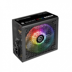 Блок питания Thermaltake Smart RGB 500 80+ (24+4+4pin) APFC 120mm fan color LED 5xSATA RTL