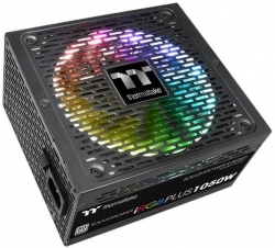 Блок питания Thermaltake ATX 1050W Toughpower iRGB Plus 80+ platinum (24+4+4pin) APFC 140mm fan 12xSATA Cab Manag RTL