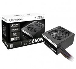 Блок питания Thermaltake TR2 S 650W 80+ (24+4+4pin) APFC 120mm fan 5xSATA RTL