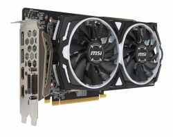 Видеокарта MSI PCI-E RX 580 ARMOR 8G OC AMD Radeon RX 580 8192Mb 256bit GDDR5 1366/8000 DVIx1/HDMIx2/DPx2/HDCP Ret