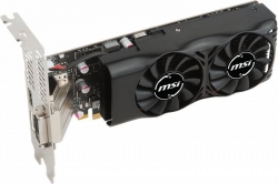 Видеокарта MSI GTX 1050 Ti 4GT LP nVidia Ret low profile