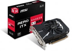 Видеокарта MSI PCI-E RX 550 AERO ITX 2G OC AMD Radeon RX 550 2048Mb 128bit GDDR5 1203/7000 DVIx1/HDMIx1/DPx1/HDCP Ret